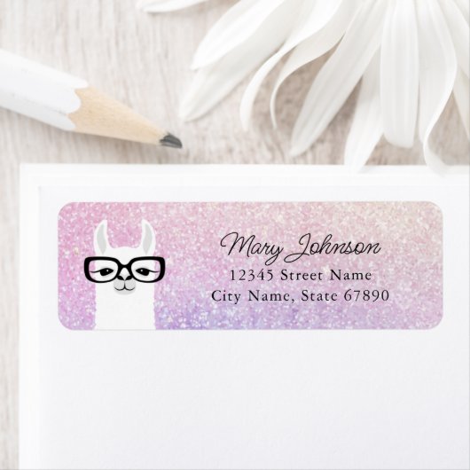Llama Return Address Labels (Insitu)