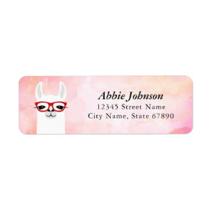 Llama Return Address Labels
