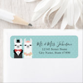 Llama Return Address Labels (Insitu)