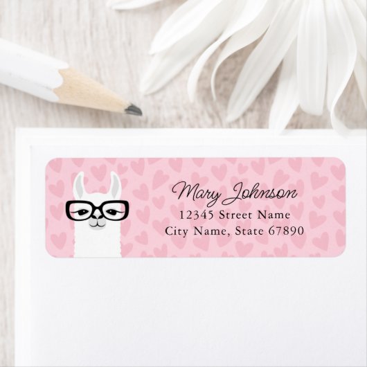 Llama Return Address Labels (Insitu)