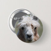 Llama Ronde Button 5,7 Cm (Voorkant /achterkant)