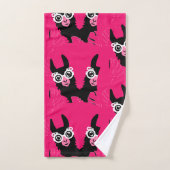 Llama Sisters Bad Handdoek (Handdoek)