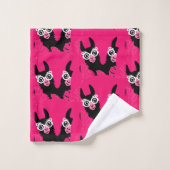 Llama Sisters Bad Handdoek (Wasdoekje)