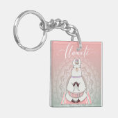 Llama Sleutelhanger (Voorkant Links)