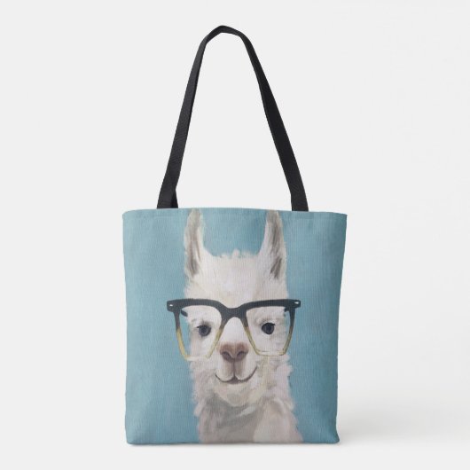 Llama Specs - Square Draagtas (Achterkant)