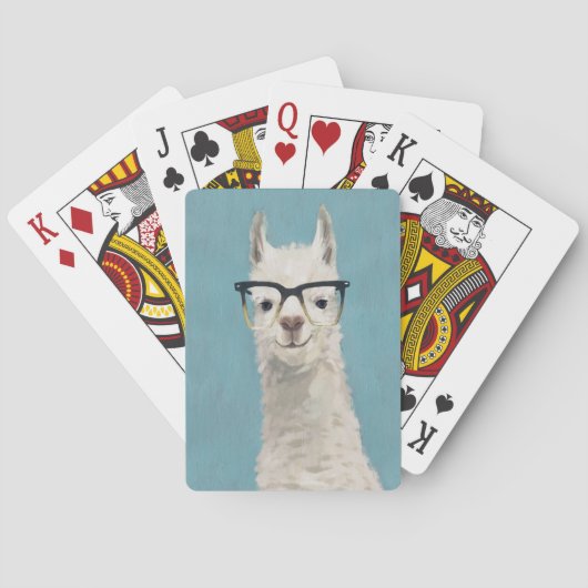 Llama Specs - Square Pokerkaarten (Achterkant)