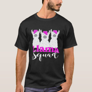 Llama Squad Alpaca T-shirt