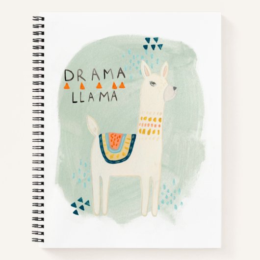 Llama Squad - Drama Llama Notitieboek (Voorkant)