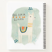 Llama Squad - Drama Llama Notitieboek (Achterkant)
