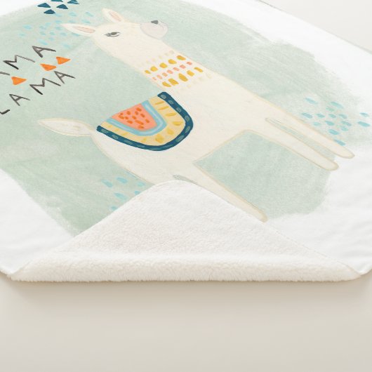 Llama Squad - Drama Llama Sherpa Deken (3/4)