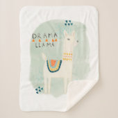 Llama Squad - Drama Llama Sherpa Deken (Voorkant)