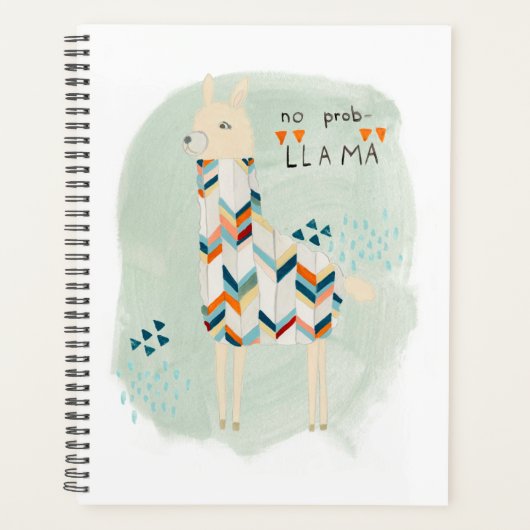 Llama Squad - Geen prob-lama Planner (Voorkant)