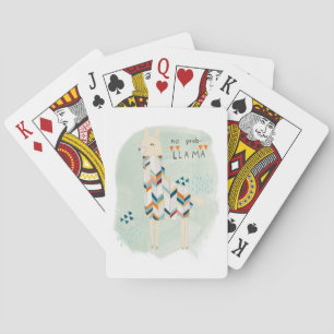 Llama Squad - Geen prob-lama Pokerkaarten
