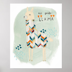 Llama Squad - Geen prob-lama Poster