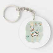 Llama Squad - Geen prob-lama Sleutelhanger (Voorkant)