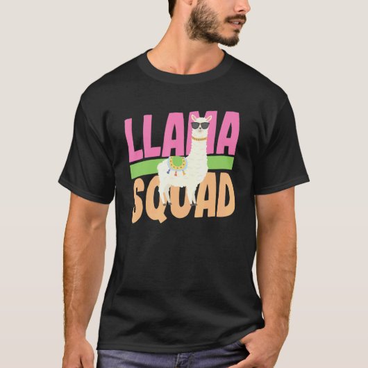 Llama Squad T-shirt (Voorkant)