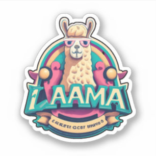 Llama Stickers Een vleugje Whimsy Your Life toevoe