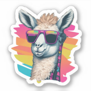 Llama Stickers Een vleugje Whimsy Your Life toevoe