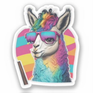 Llama Stickers Uw dagelijkse dosis van schattighei