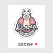 Llama Stickers waar plezier ontmoet Mode (Vel)