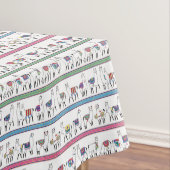Llama Stripe Pattern Tafelkleed (Voorbeeld)