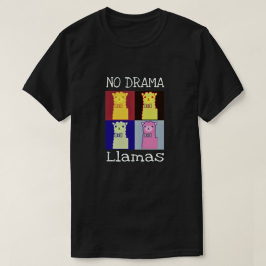 Llama T-shirt (Design voorkant)