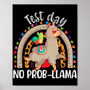 Llama testdag mei 2024 Geen Prob-llama Llama Teach Poster