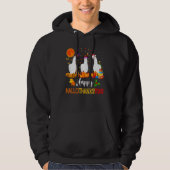 Llama Thanksgiving Happy alothanksmas Halloween Hoodie (Voorkant)