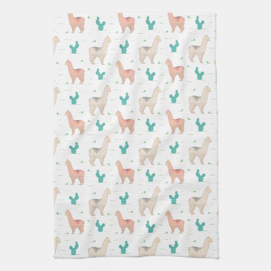 Llama Theedoek (Verticaal)