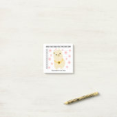 Llama To do list Post-it Notes (Sur un bureau)