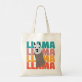 LLAMA. TOTE BAG (Achterkant)
