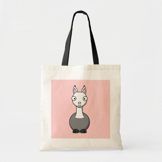 Llama Tote Bag (Voorkant)