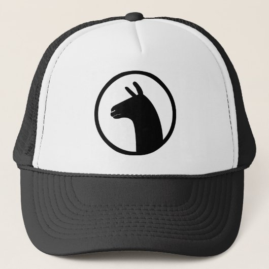 LLAMA Trucker Hat Pet (Voorkant)