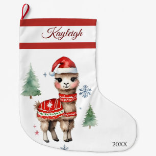 Llama Trui Grote Kerstkous Kerstsok