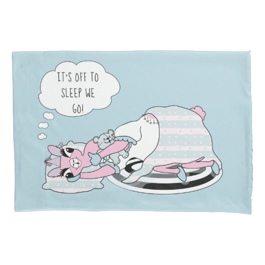 Llama uit de pyjama-partij kussensloop (Voorkant)