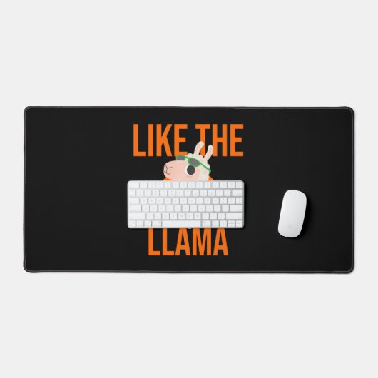 Llama Unicorn Lama tendances animaux dire cadeau (Clavier et souris)