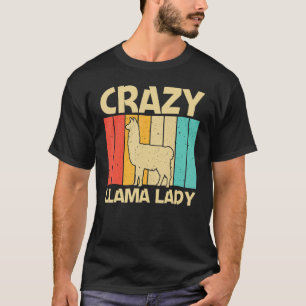 Llama voor dames meisjes Llama Boerderij Dier T-shirt