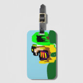 Llama vreugde bagagelabel (Voorkant (verticaal))