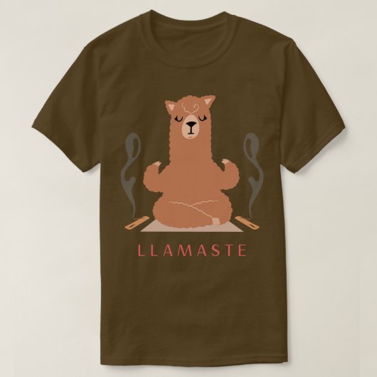 Llama Yoga T-shirt (Design voorkant)