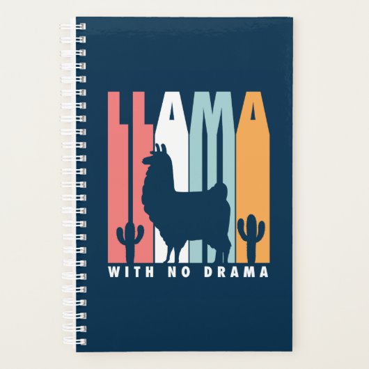 Llama zonder drama planner (Voorkant)