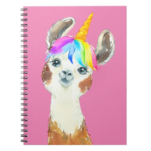 Llamacorn Notitieboek (Voorkant)