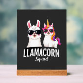 Llamacorn Squad Drôle de Licorne Llama Squad Noël (Neutre)