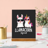 Llamacorn Squad Drôle de Licorne Llama Squad Noël (Mariage)