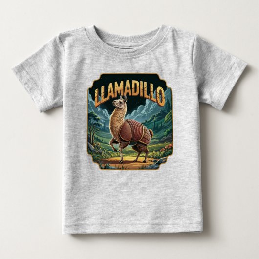 Llamadillo illustratie Combo Creature Funny (Voorkant)