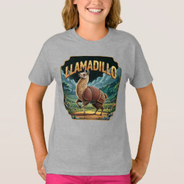 Llamadillo illustratie Combo Creature Funny T-shirt