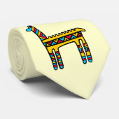 Llamakleuren Stropdas (Opgerold)