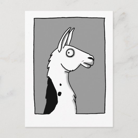 LlamaLlama Briefkaart (Voorkant)