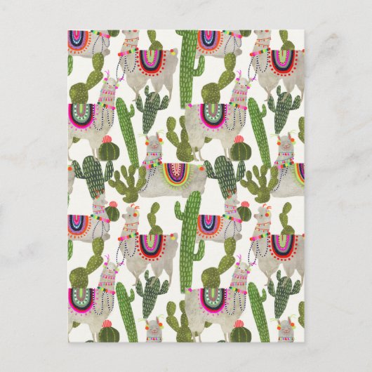 Llamarama-Collectie Briefkaart (Voorkant)