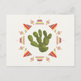 Llamarama Collectie   Cactus Circle Briefkaart
