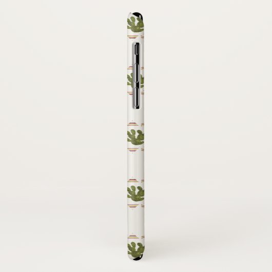 Llamarama Collectie | Cactus Circle Case-Mate iPhone Case (Achterkant/links)
